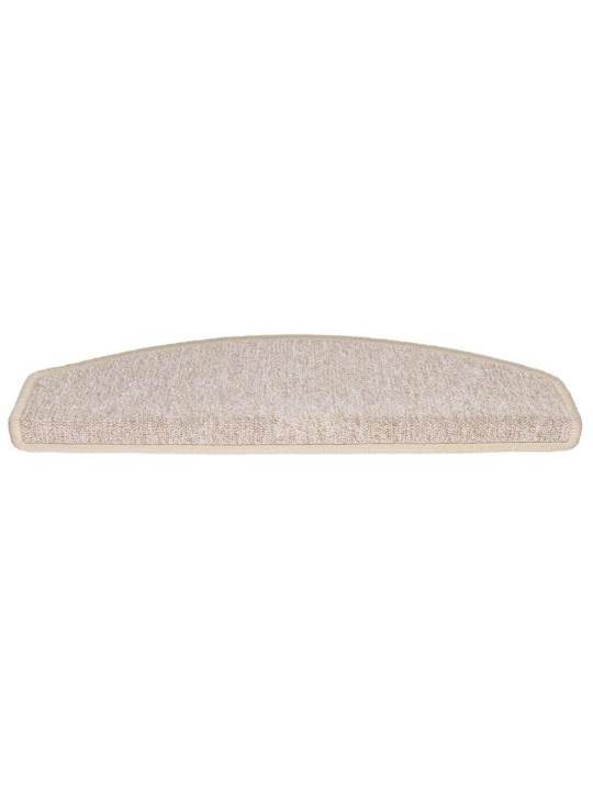 Rohože na schody 30 ks taupe 65x24x4 cm