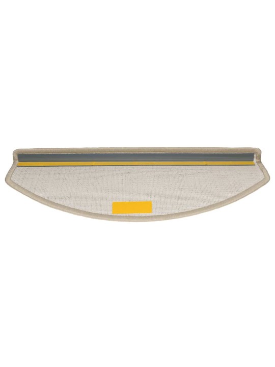 Rohože na schody 30 ks taupe 65x24x4 cm