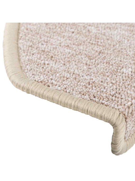 Rohože na schody 30 ks taupe 65x24x4 cm