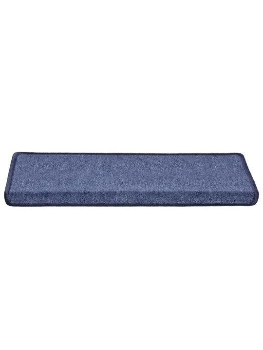 Rohože na schody 30 ks 65x25 cm modrá