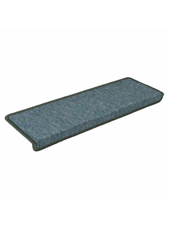 Rohože na schody 30 ks 65x21x4 cm zelená