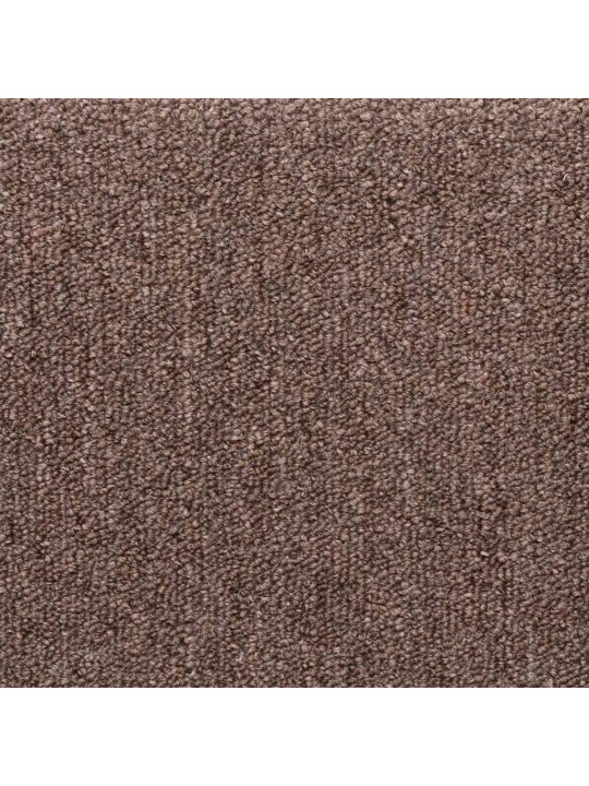 Rohože na schody 30 ks 65x21x4 cm hnědé