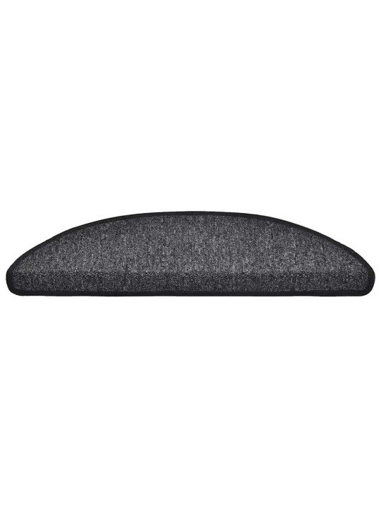 Rohože na schody 20 ks antracit 56x17x3 cm