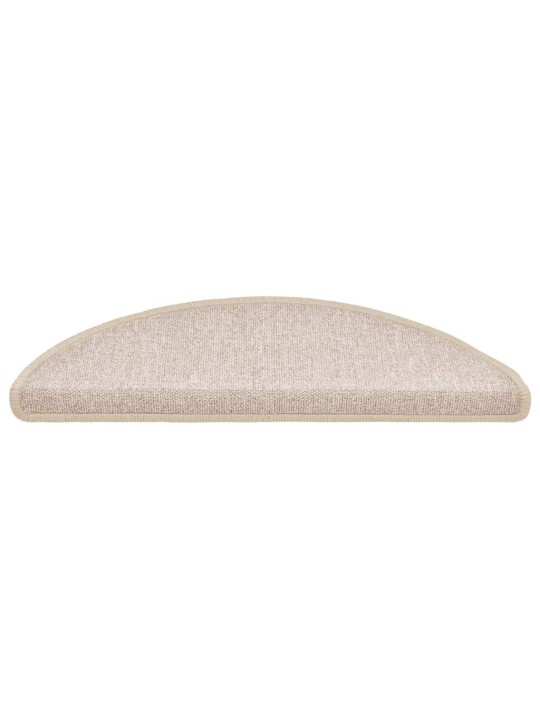 Rohože na schody 20 ks taupe 56x17x3 cm