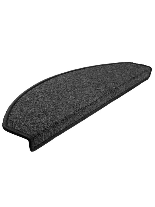Rohože na schody 20 ks antracit 65x24x4 cm