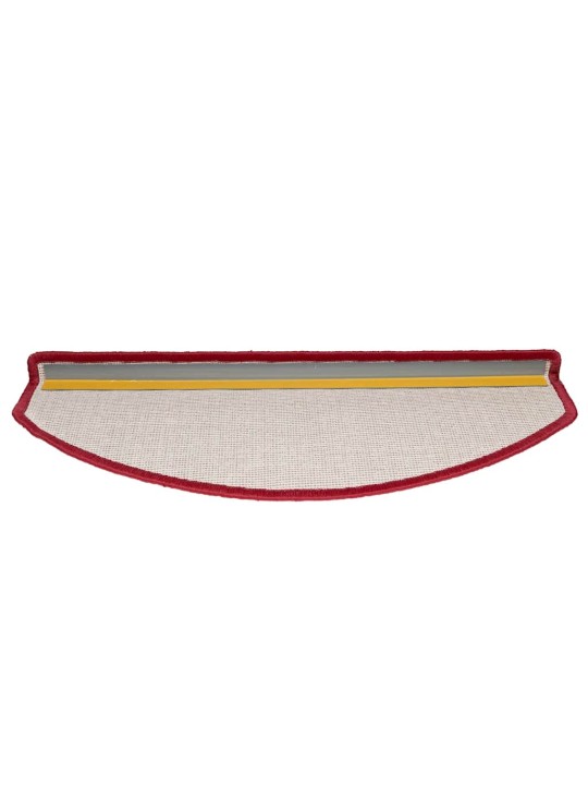 Rohože na schody 20 ks bordeaux red 65x24x4 cm