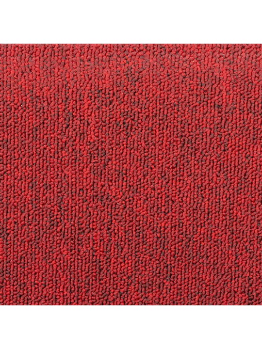 Rohože na schody 20 ks bordeaux red 65x24x4 cm