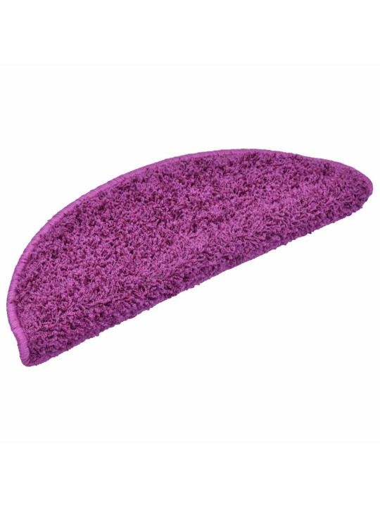 Rohože na schody 30 ks violet 65x21x4 cm