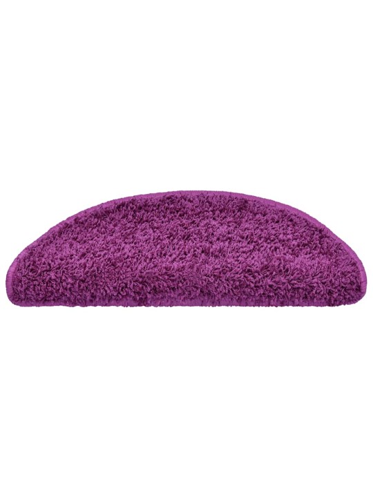 Rohože na schody 30 ks violet 65x21x4 cm
