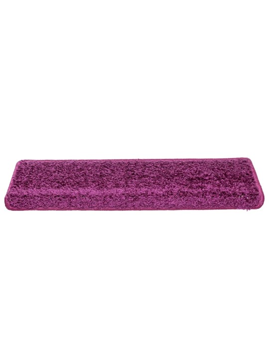 Rohože na schody 30 ks 65x21x4 cm fialová