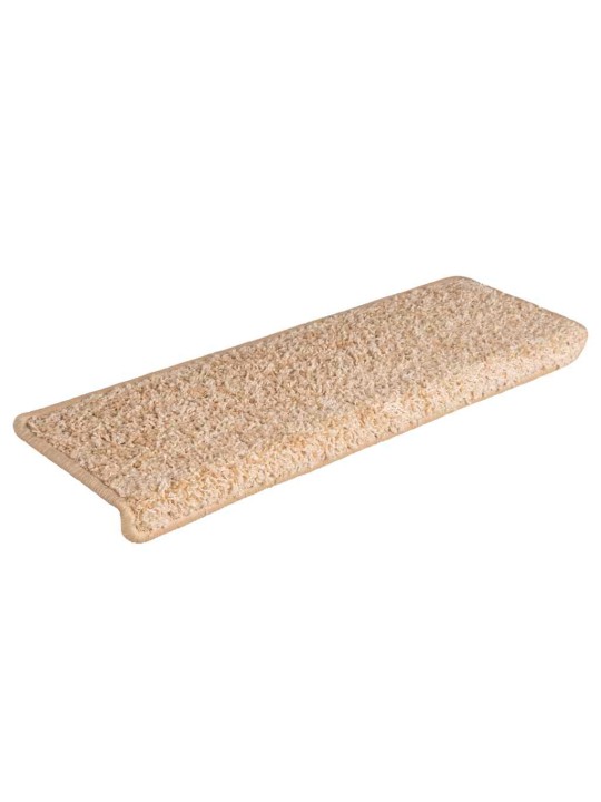 Rohože na schody 30 ks 65x21x4 cm zlatá