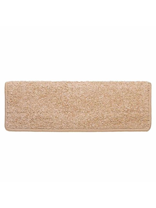 Rohože na schody 30 ks 65x21x4 cm zlatá