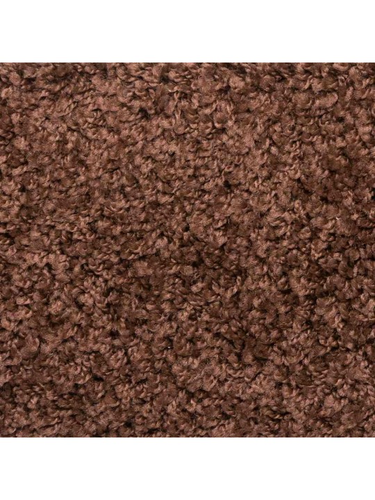 Rohože na schody 20 ks hnědé 56x17x3 cm