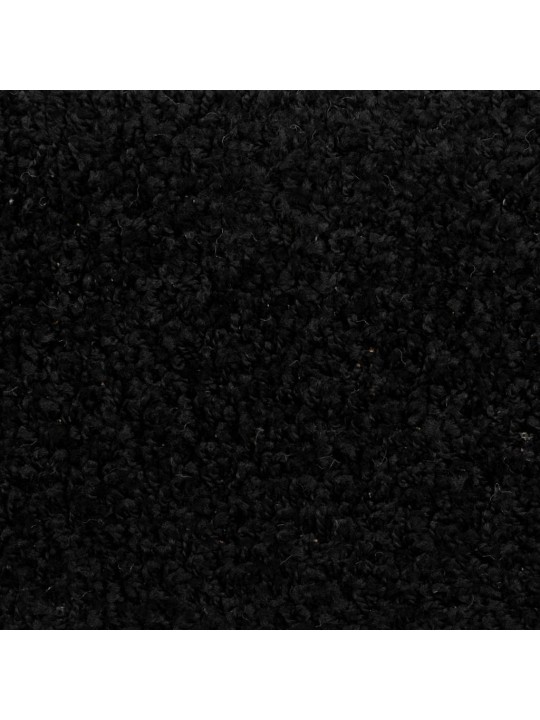 Rohože na schody 20 ks černé 65x21x4 cm