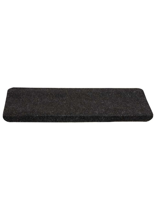 Samolepicí rohože na schody 30 ks antracit 65x24,5x3,5 cm