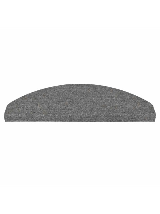 Samolepicí podložky na schody 30 ks šedé 65x22,5x3,5 cm