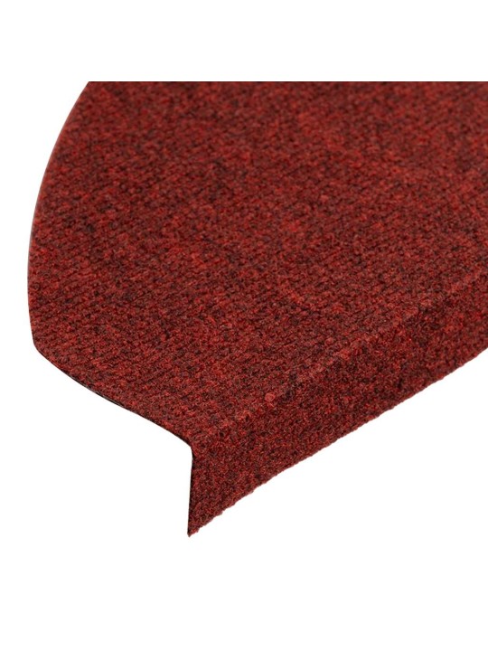 Samolepicí podložky na schody 30 ks červená 65x22,5x3,5 cm