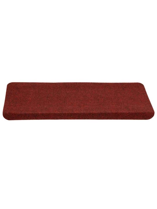 Samolepicí podložky na schody 30 ks červená 65x24,5x3,5 cm