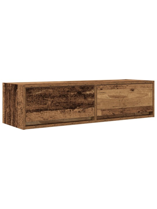 Skříň na tv staré dřevo 100x31x25,5 cm kompozitní dřevo