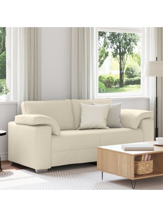 Loveseat pohovka lněná 140 cm
