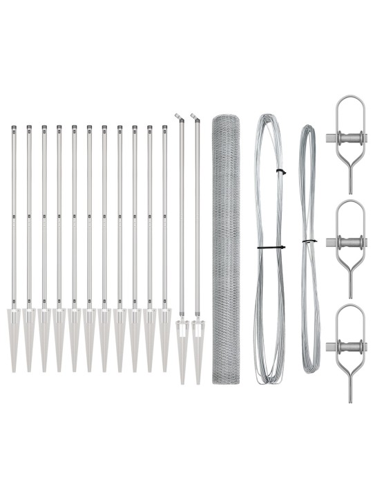 Plotový set set 2 pozinkovaná ocel 25 x 1.5 m odolný