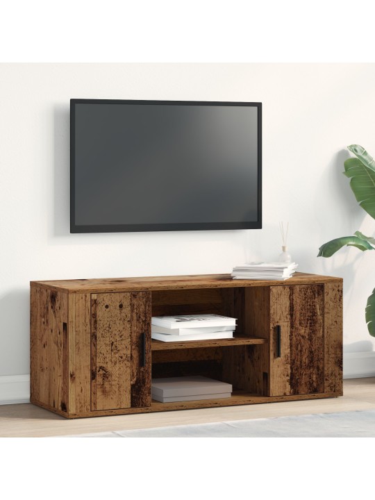 Tv skříň staré dřevo 100x35x40 cm zpracované dřevo