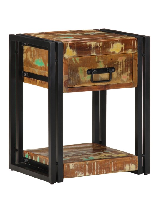 Noční stolky 2 ks 40x35x50 cm masivní recyklované dřevo