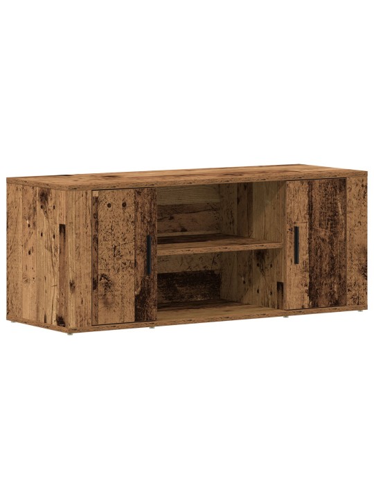 Tv skříň staré dřevo 100x35x40 cm zpracované dřevo