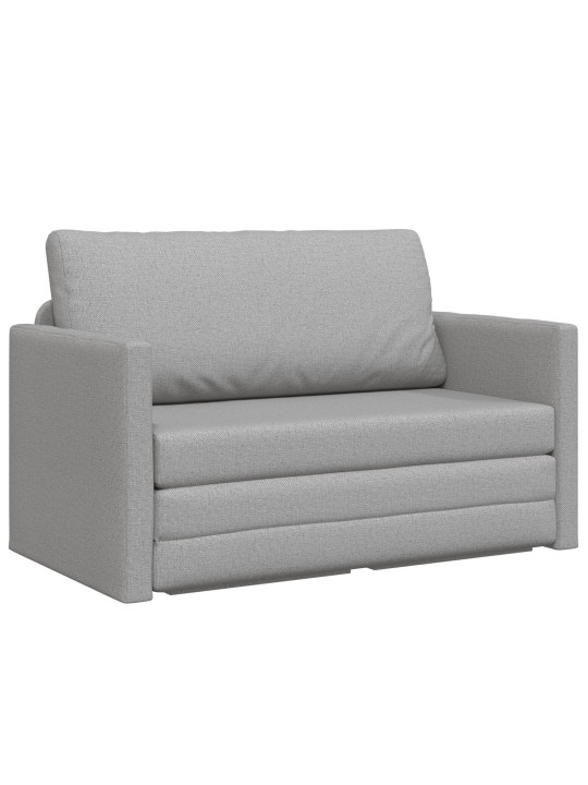 Cloud grey loveseat sofa 124x71x78 cm textilie
