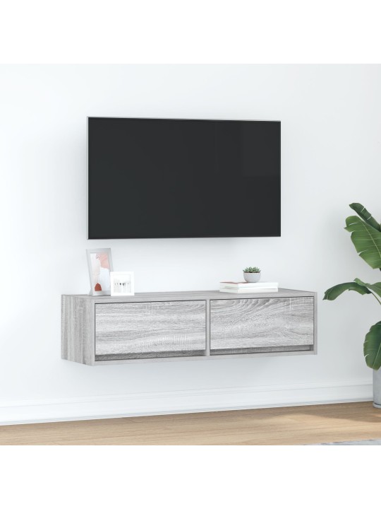Tv skříň šedá sonoma 100x31x25,5 cm kompozitní dřevo