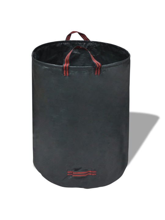 Pytel na zahradní odpad tmavě zelený 4 ks 120 l 150 g/m²