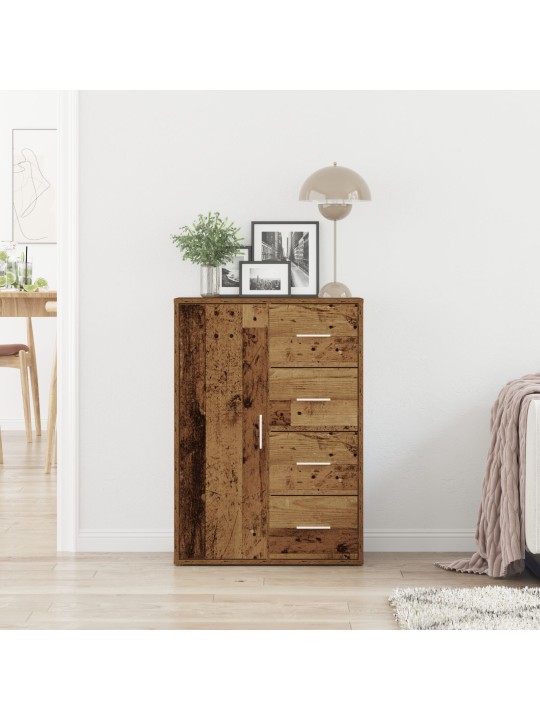 Komoda staré dřevo 60x31x84 cm inženýrské dřevo