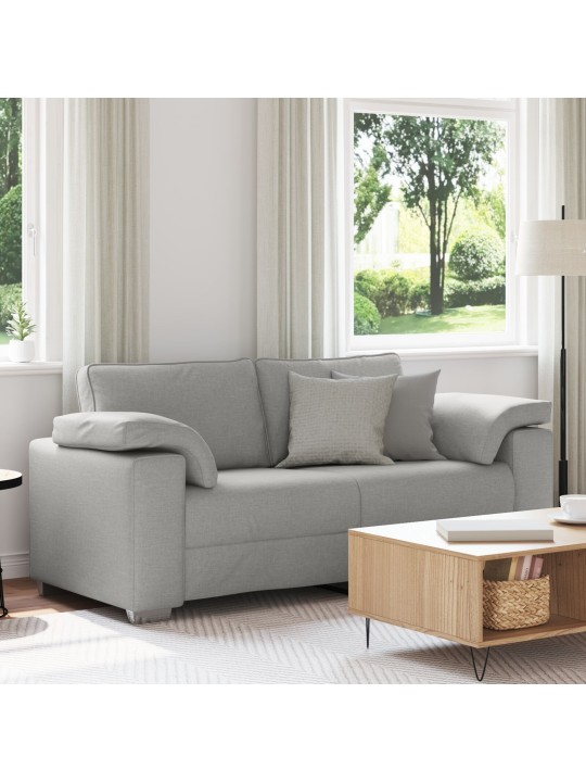Dvojsedák cloud grey 140 cm textil