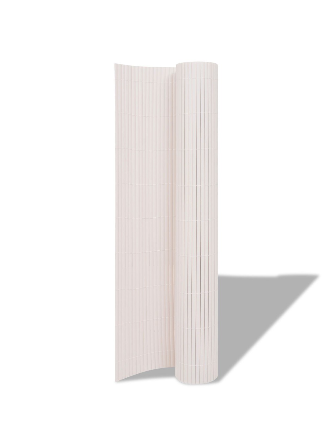 Vidaxl zahradní plot oboustranný pvc 150x300 cm bílá