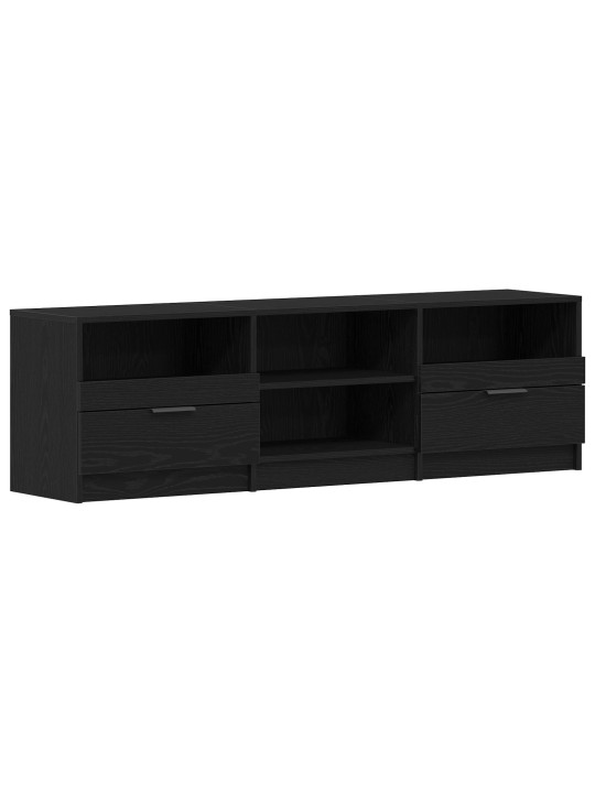 Tv skříň černý dub 150x33,5x45 cm inženýrské dřevo