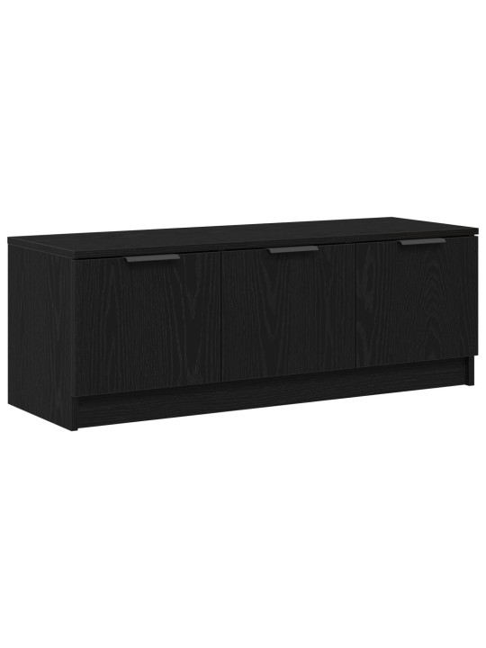 Tv skříň černý dub 102x35x36,5 cm zpracované dřevo