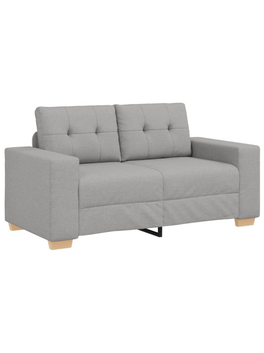 Dvoumístná pohovka cloud grey 120 cm textil