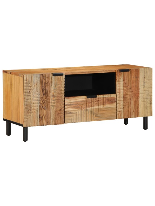 Tv skříň 105x33,5x46 cm z masivního akáciového dřeva