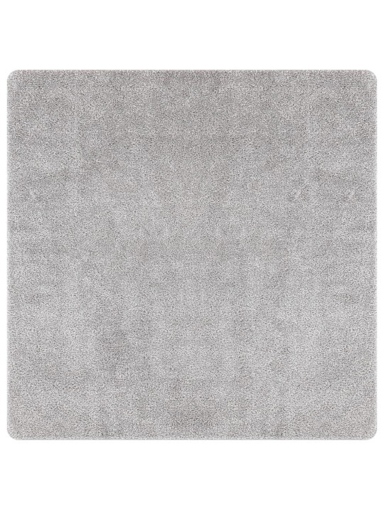 Štěrbkový koberec s latexovým podkladem šedý 120x120 cm