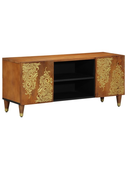 Tv skříň 105x33x46 cm masivní dřevo mango
