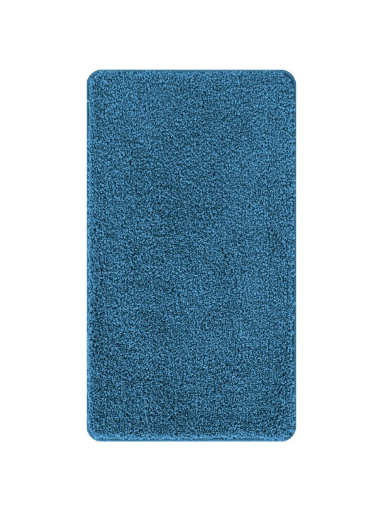 Koupelnová předložka obdélníková modrá 70x120 cm polypropylen protiskluzová
