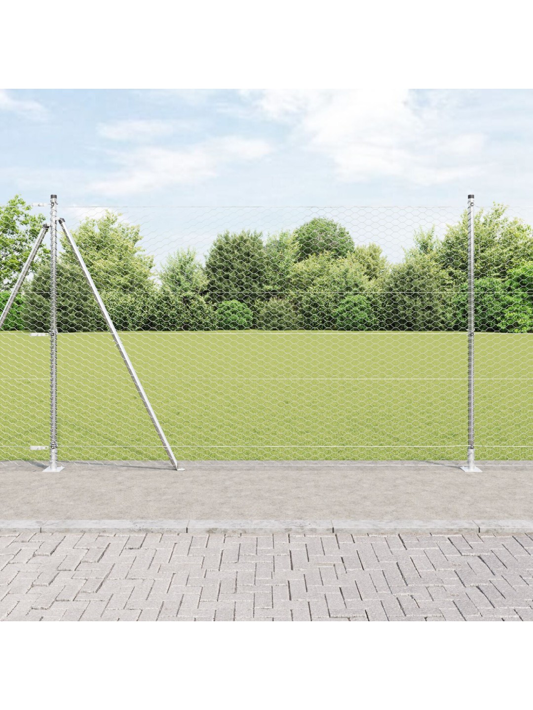 Plotový set sada 2 pozinkovaná ocel 25 x 1,5 m odolný