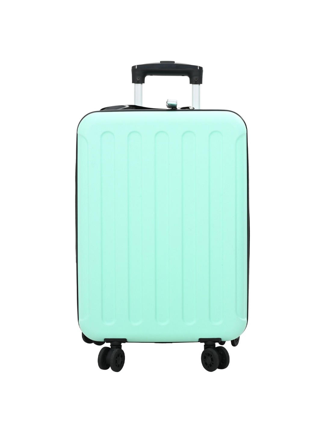 Skládací kufr s tvrdou skořepinou 20'mintová 34x23x55,5 cm abs