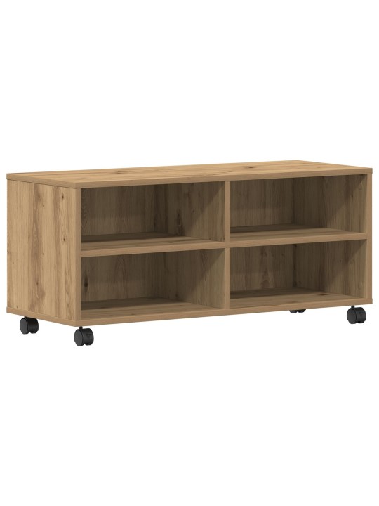 Tv skříň artisan oak 90x35x35 cm z inženýrského dřeva