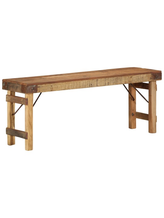 Lavice 110x35x46 cm masivní dřevo recyklované