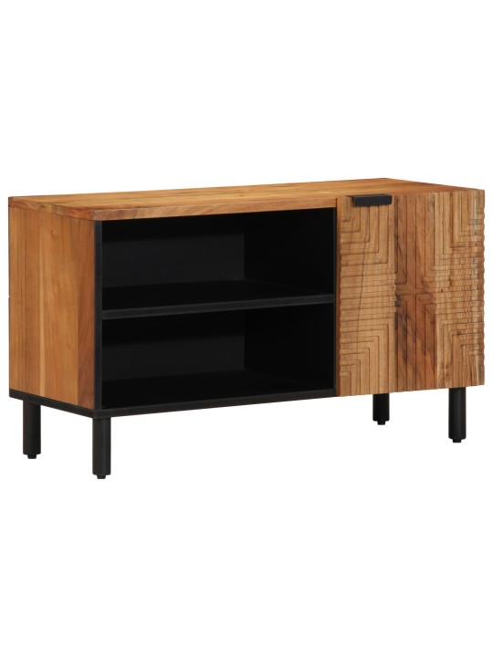 Tv skříň 80x31,5x46 cm z masivního akáciového dřeva