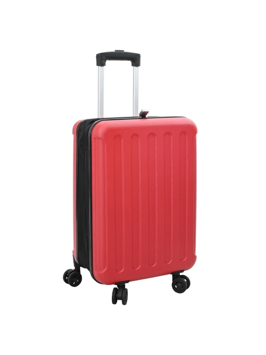 Skládací kufr hard shell 24'' červený 43x27x66 cm abs