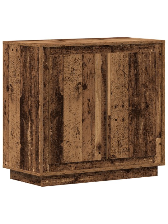 Skříňka staré dřevo 80x34x75 cm inženýrské dřevo