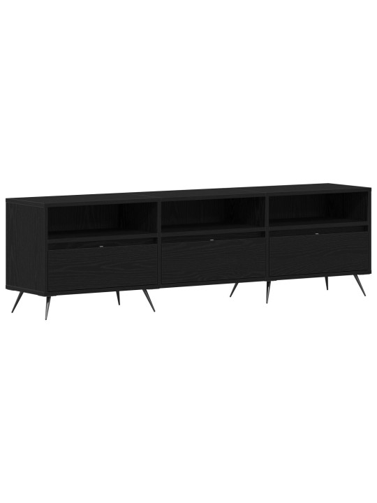 Tv skříň černá 150x30x44,5 cm kompozitní dřevo