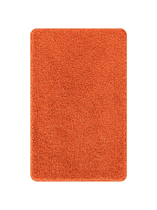 Koupelnová předložka obdélníková oranžová 60x90 cm polypropylenová protiskluzová
